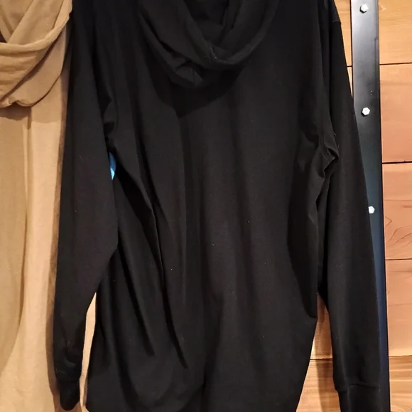 LRG Lifted Research Group 3XL Two Hooded Long Sleeve Shirts Ombre Brown Blue - Picture 6 of 11